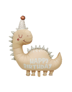 Happy Birthday Dinosaur 25"x 31" inch Mylar Balloon Inflated